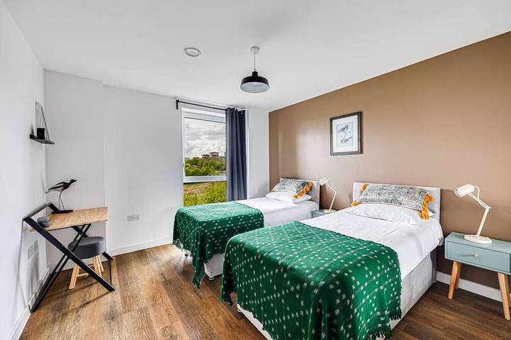Ganze Wohnung, Penthouse Apartment @ Campbell Wharf • City Centre • Balcony • Free Parking • Fast Wifi • Yoko Property in Milton Keynes, Südostengland