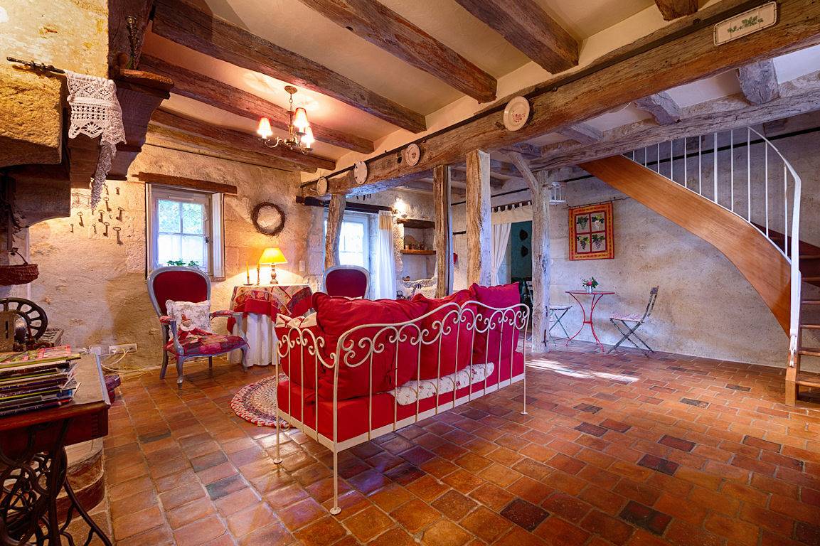 Gite La Roselière Touraine Vacances vélo in Perrusson, Région de Loches