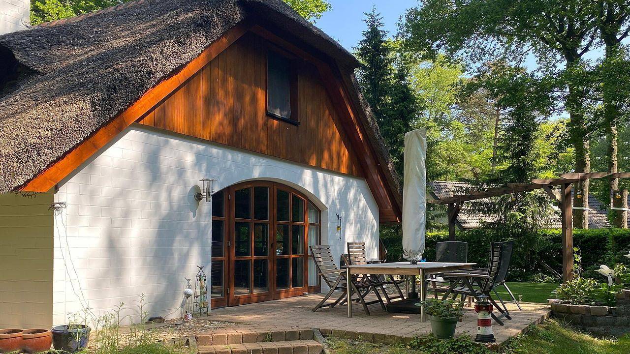 Ferienhaus für 4 Personen mit Terrasse in Uelsen, Landkreis Grafschaft Bentheim