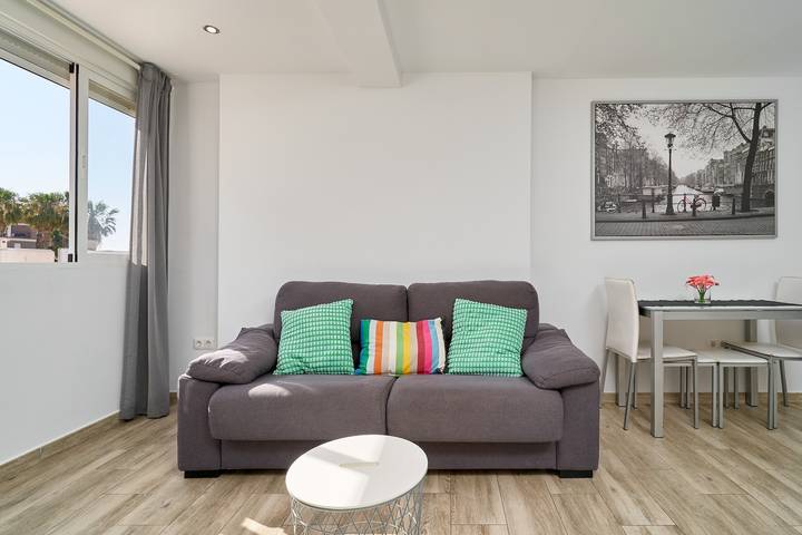 Studio für 4 Personen, mit Kinderpool und Garten in Torre del Mar - 3