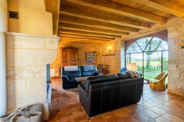 Location De Vacances pour 10 Personnes dans Sainte-Trie, Dordogne, Photo 2