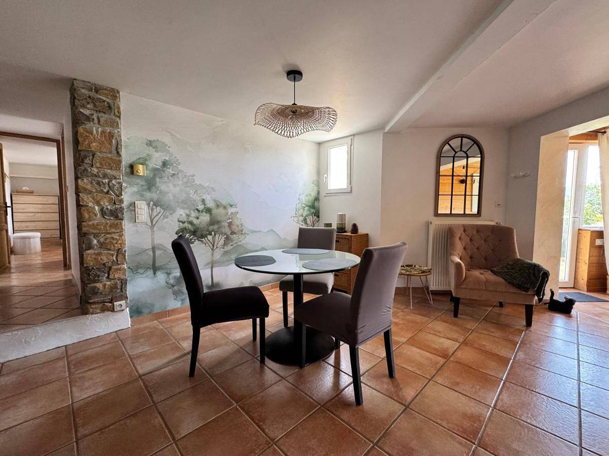 Double Room with Garden View in Millau, Parc naturel régional des Grands Causses