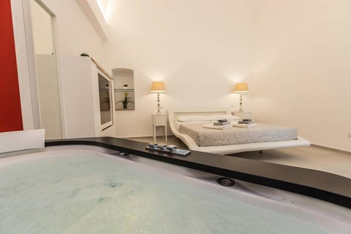 Chambre d’hôte pour 3 personnes, avec Balcon à Palo del Colle