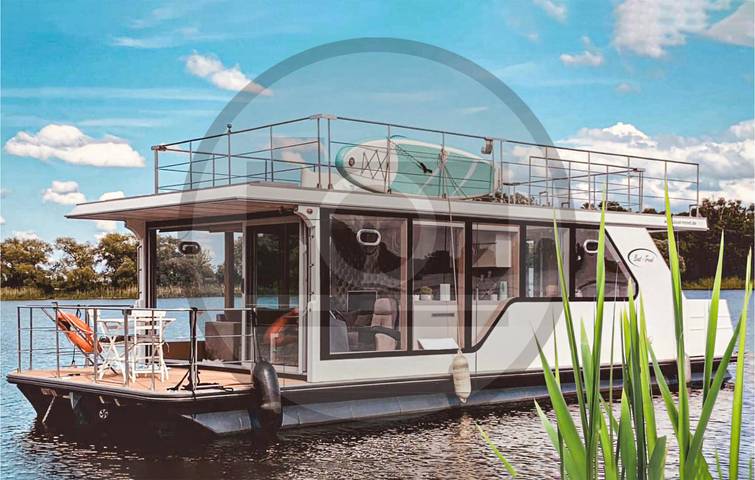 Hausboot für 4 Personen, mit Terrasse in Brandenburg - 2