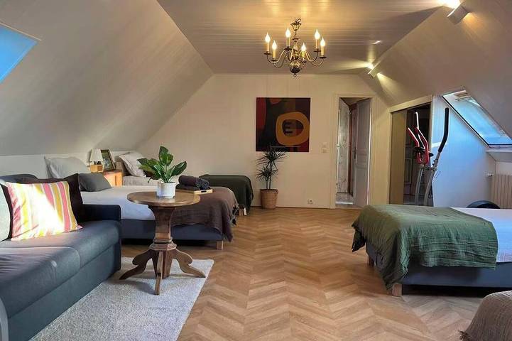 Lush Garden Villa near Paris / Pets Welcome & 4 Free Parking Spaces in Vitry-sur-Seine, Val-de-Marne