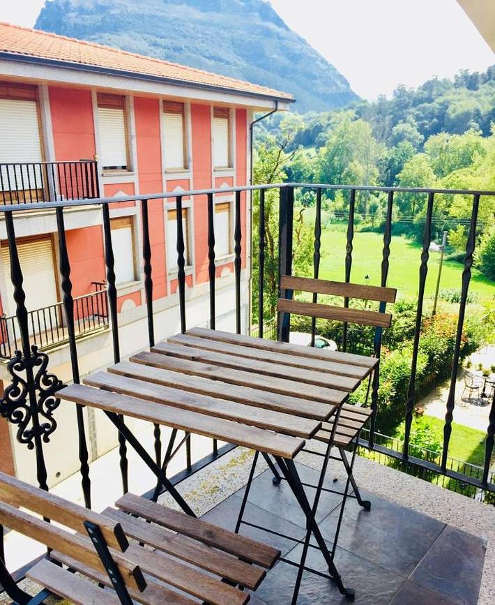 Apartamento para 5 personas, con vistas y balcón, Familias con niños en Ramales de la Victoria