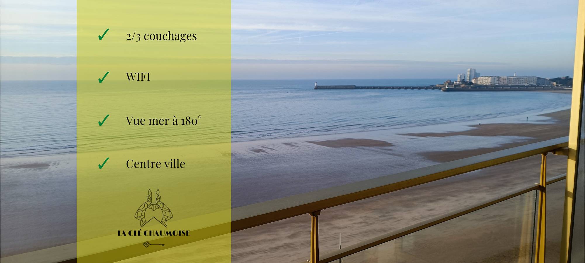 Ganzes Studio, Soleil 8 -Appartement vue mer-les sables d'olonne in Les Sables-D'olonne, Vendée