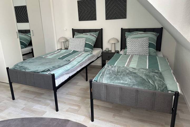 Ganze Wohnung, Modernes, Zentrales & Stylishes Apartment Nähe Schalke Arena und Musiktheater in Gelsenkirchen, Ruhrgebiet