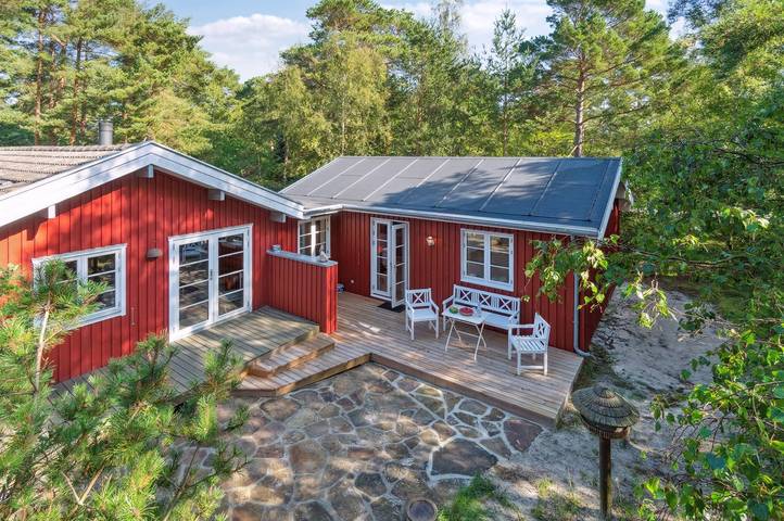 Ferienhaus für 4 Personen, mit Terrasse in Balka Strand