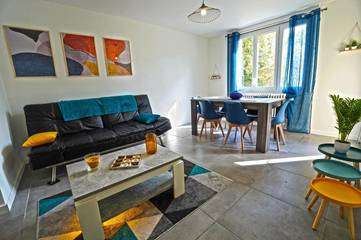 Gîte pour 5 personnes, avec terrasse à Craponne