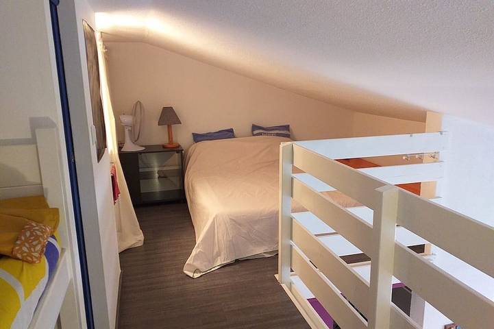 Gîte pour 6 personnes, avec balcon dans Plage Miramar - 2