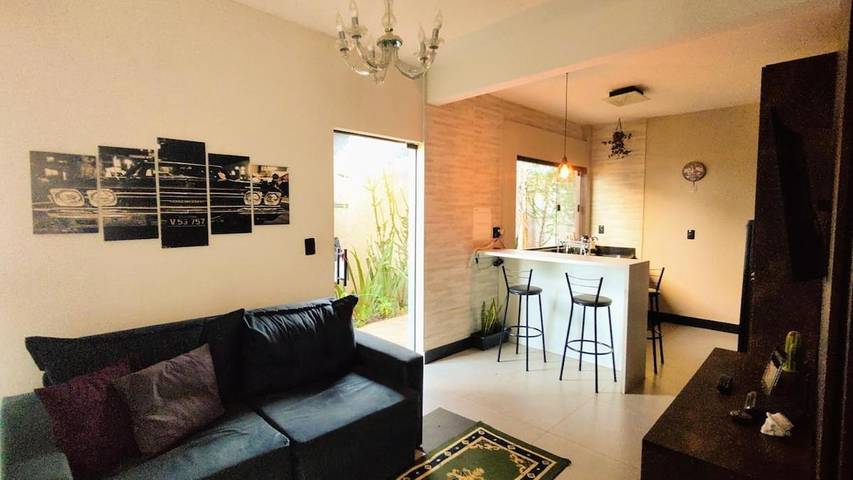 Ferienhaus für 5 Personen, mit Balkon und Garten sowie Ausblick, mit Haustier - 1