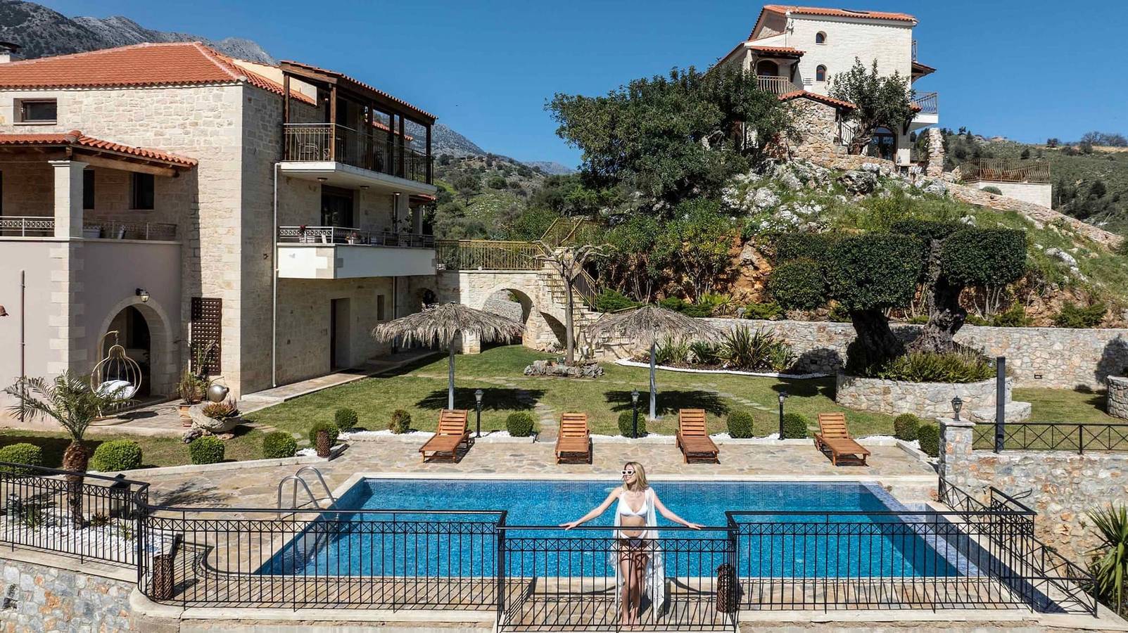 Geroulios Kastro Villa I-Free* Heated Pool&Seaview in Chania region