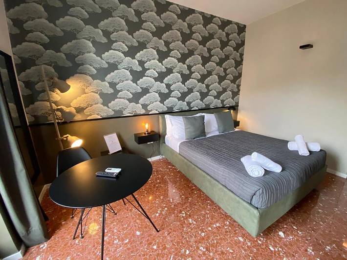 Casa de huéspuedes para 4 personas, con balcón en Roma