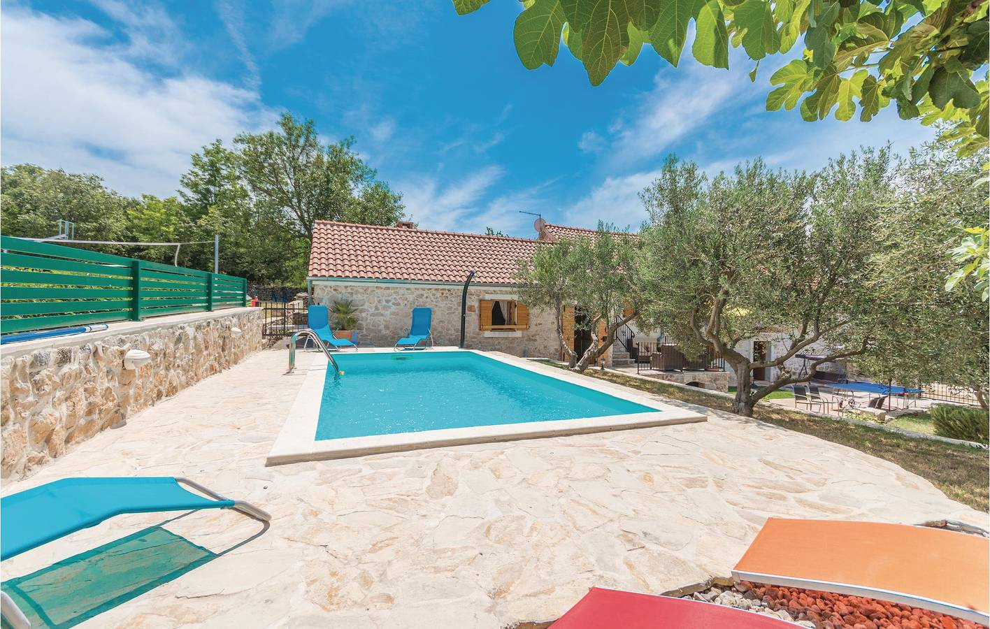 Ferienhaus für 5 Personen mit Terrasse in Općina Polača, Zadar