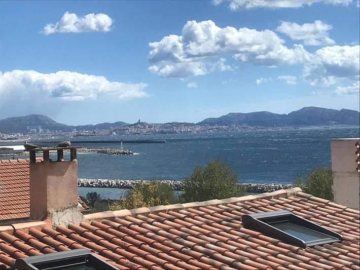 Gîte pour 2 personnes, avec vue ainsi que jardin et balcon dans Port de l'Estaque - 2