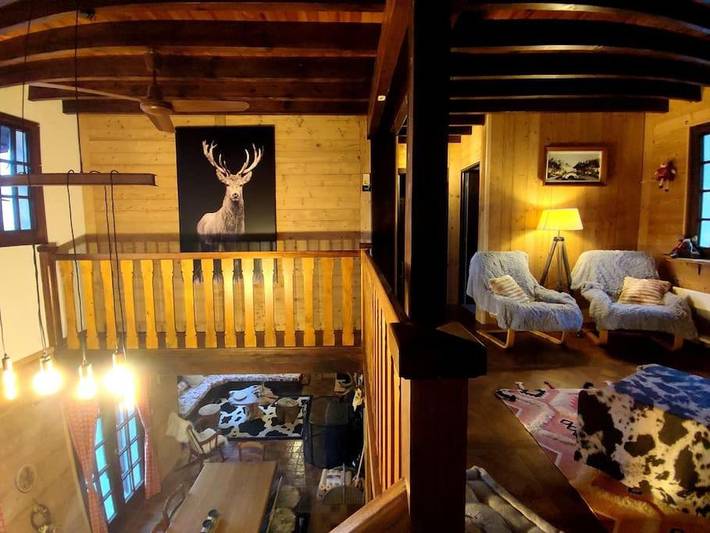 Chalet pour 8 personnes, avec vue ainsi que sauna et terrasse, animaux acceptés à Bussang - 2