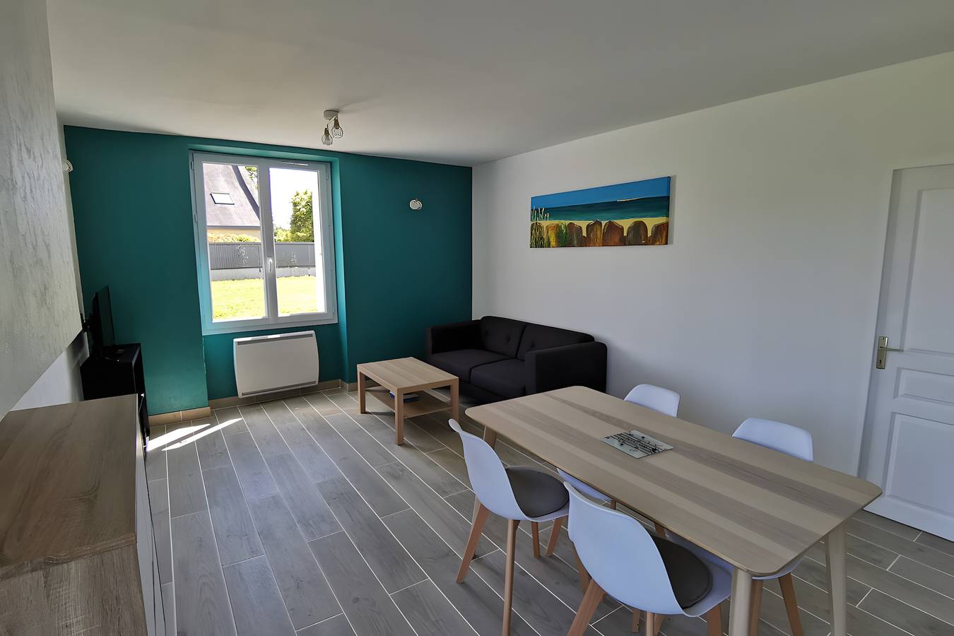 Apartamento entero, Apartamento 'Penfret' con Terraza Privada, Jardín Compartido y Wi-Fi in Fouesnant, Côte de Cornouaille