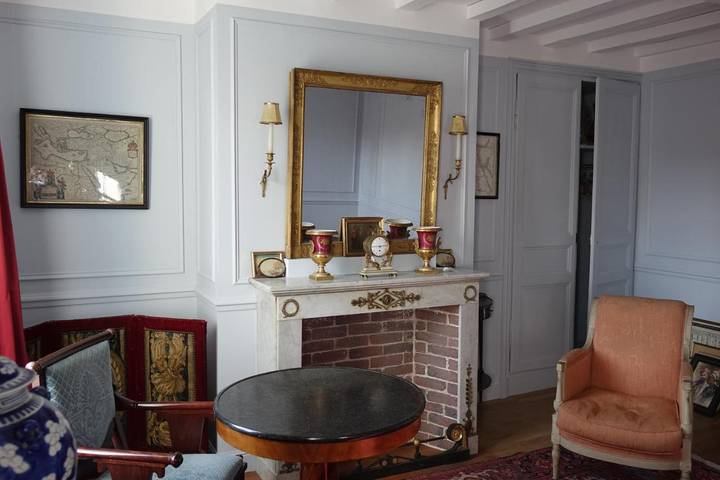 Gîte pour 2 personnes, avec terrasse ainsi que jardin et vue à Le Bec-Hellouin - 2