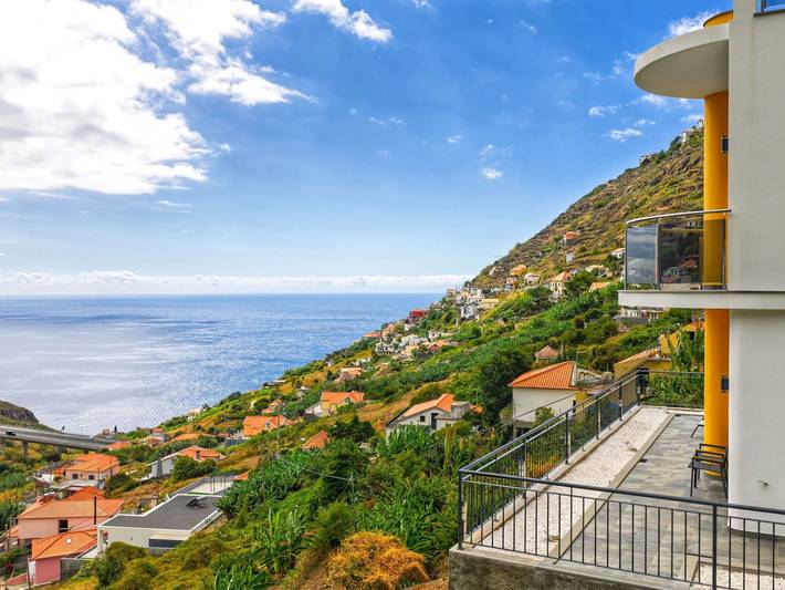 Apartamento de férias para 3 pessoas, com varanda em Ribeira Brava