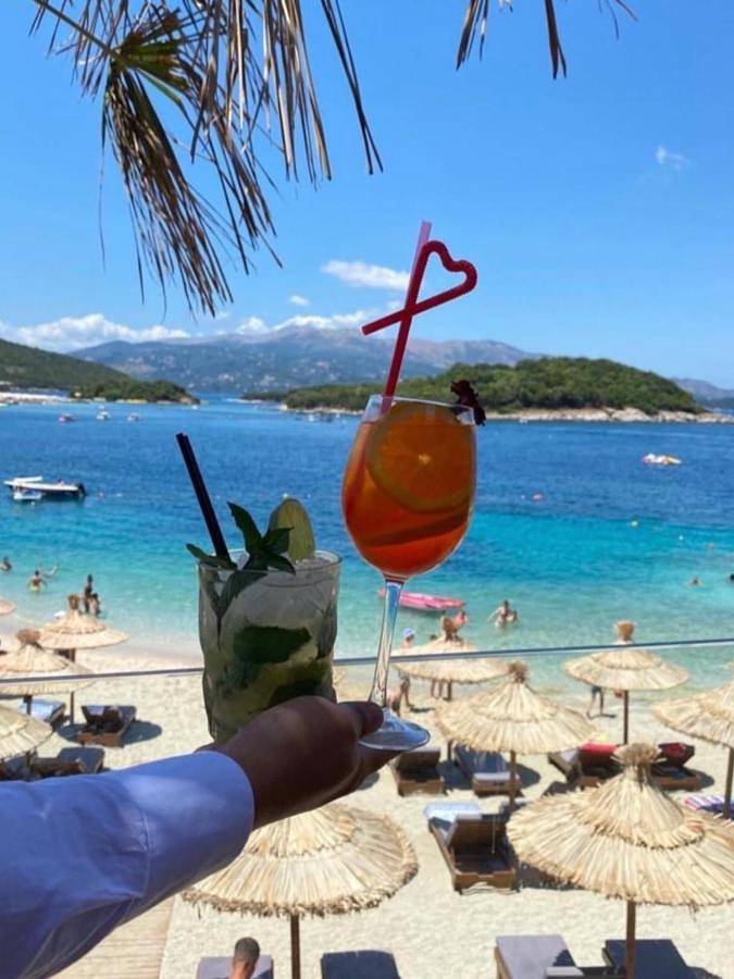Hotel dla 4 osób, z widok i balkon w Ksamil