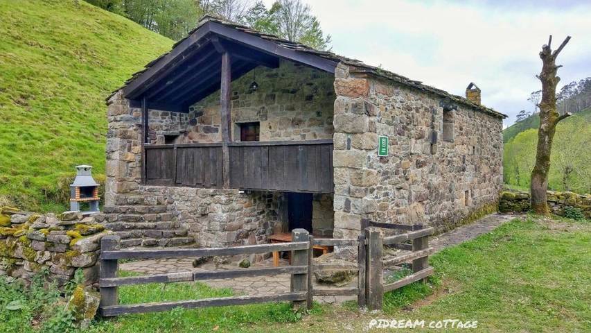 Casa de vacaciones para 6 personas, con Balcón y Terraza además de Jardín y Vistas en Selaya