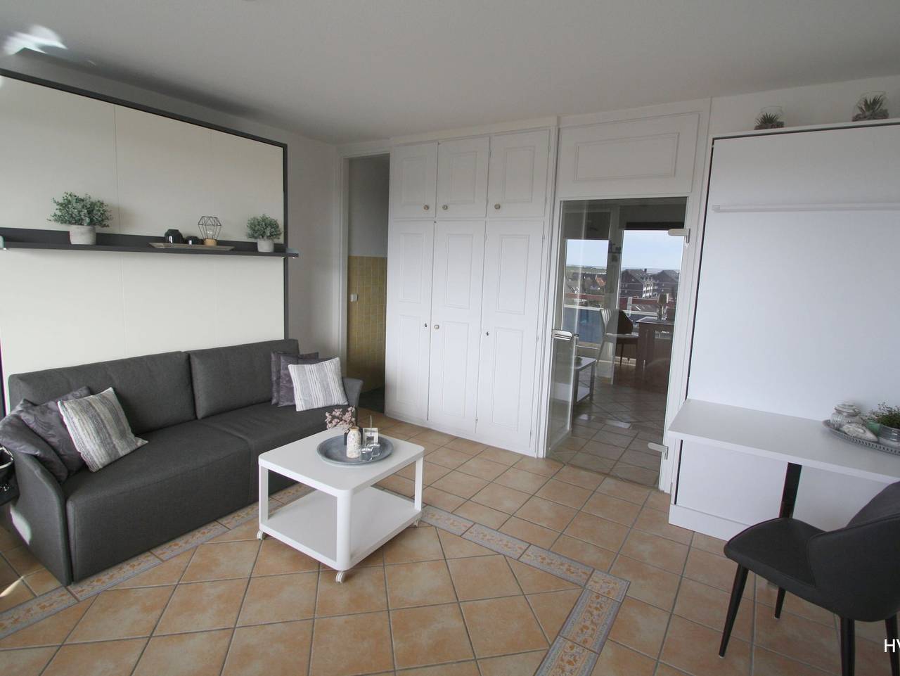 Ganze Ferienwohnung, Fw mit traumhaftem Meerblick in Büsum - Ferienwohnung mit traumhaftem Meerblick in Hauptstrand Büsum, Dithmarschen