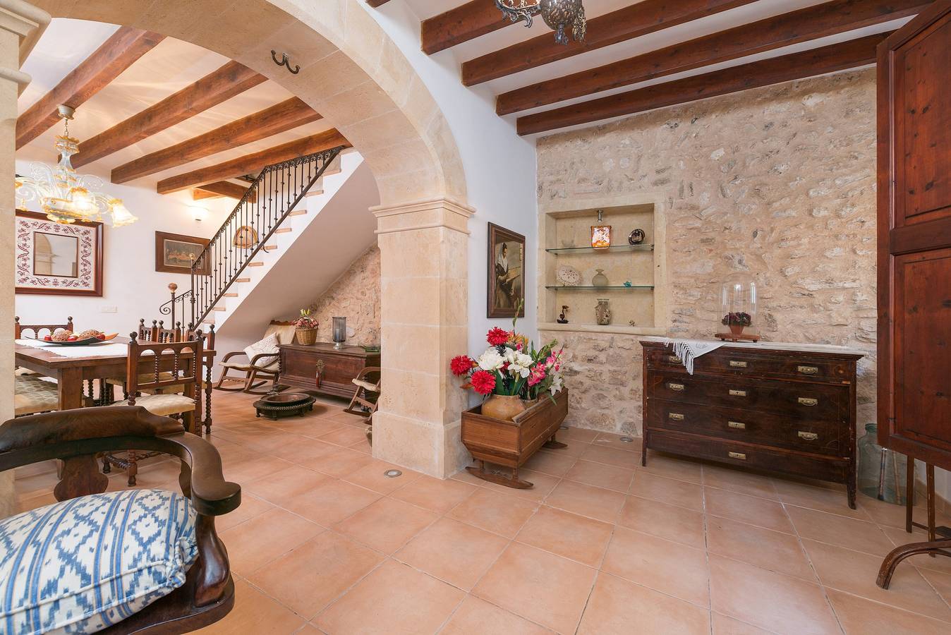 Son Verd Quatre, Casa Mallorquina in Sancellas, Interior de Mallorca