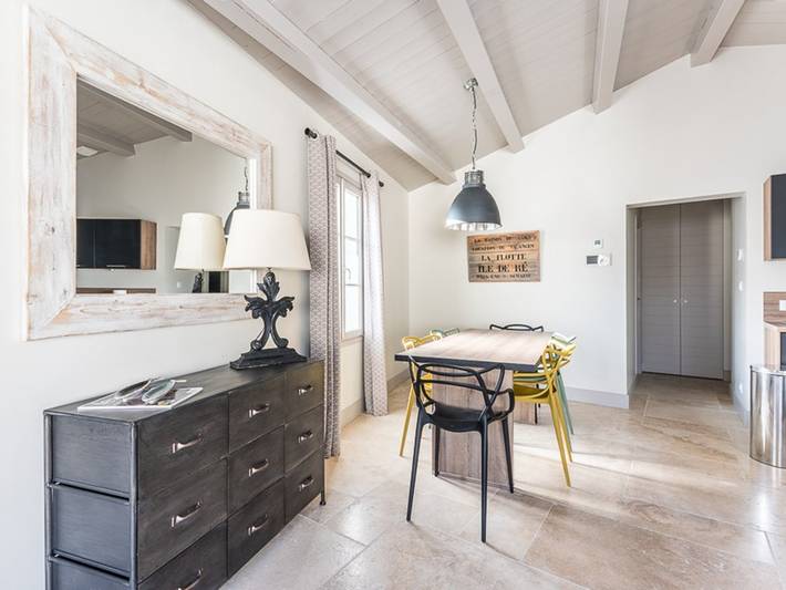 Maison de vacances pour 6 personnes, avec terrasse à La Flotte