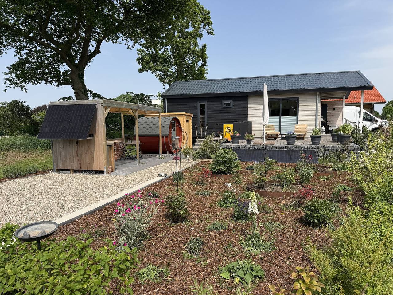 Tinychalet-eider in Erfde, Eider-Treene-Sorge