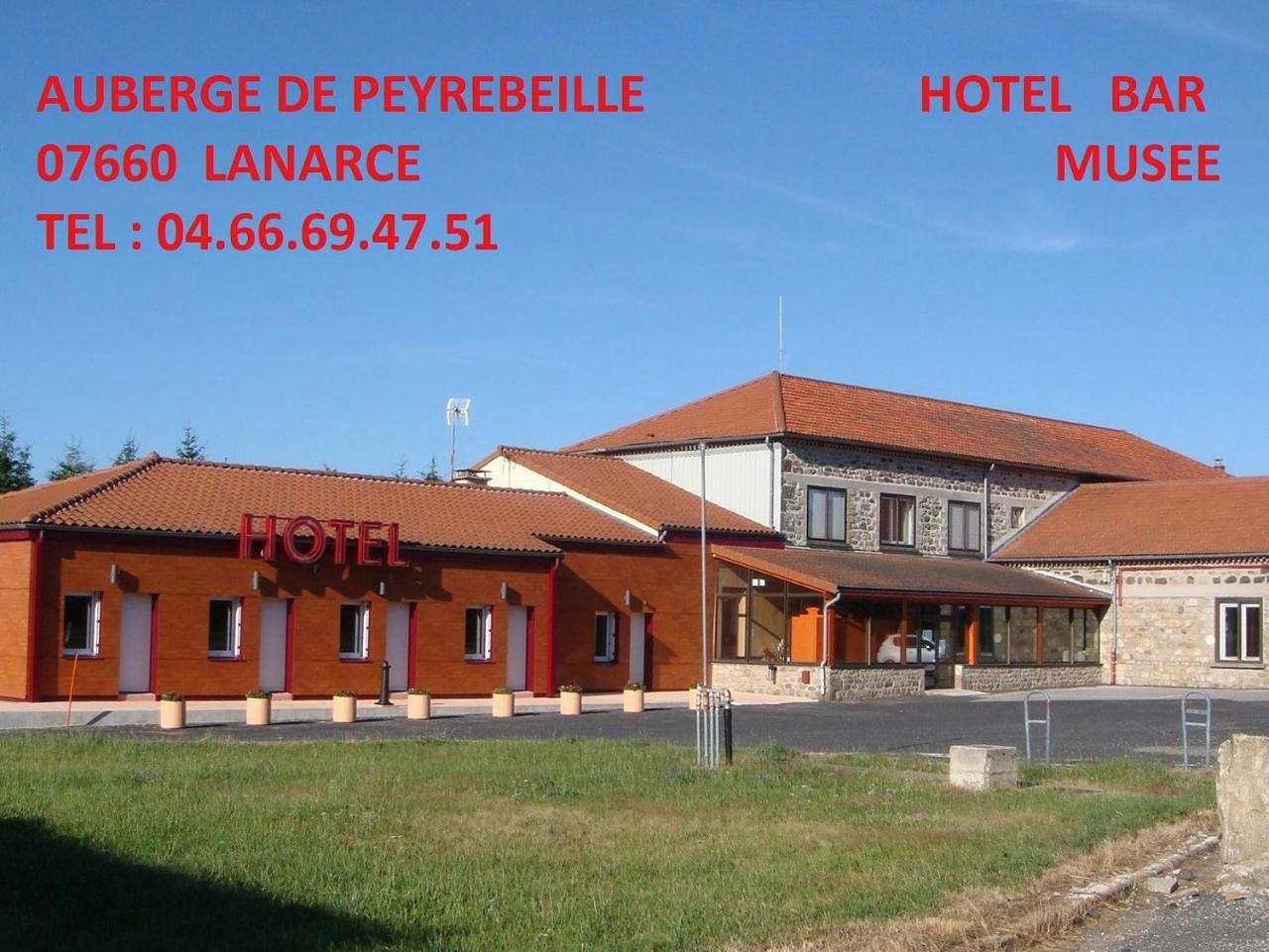 Auberge De Peyrebeille in Lanarce, Ardèche
