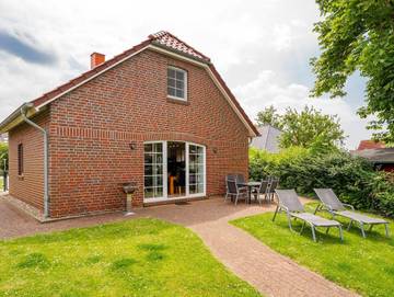 Ferienhaus für 6 Personen, mit Garten und Terrasse sowie Sauna, mit Haustier in Krummhörn