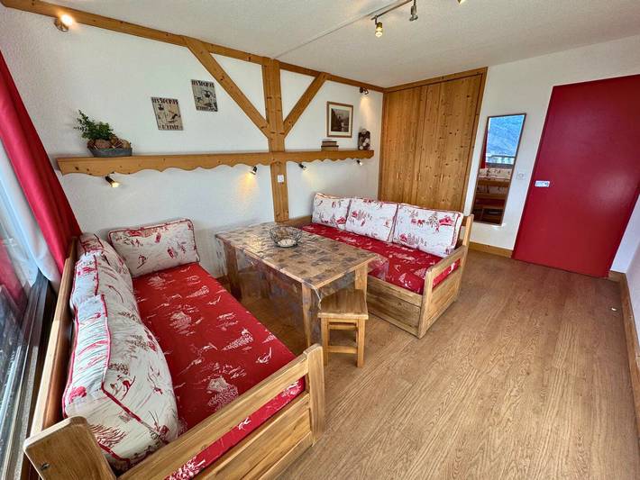 Gîte pour 4 personnes, avec balcon à Saint-Martin-de-Belleville - 2