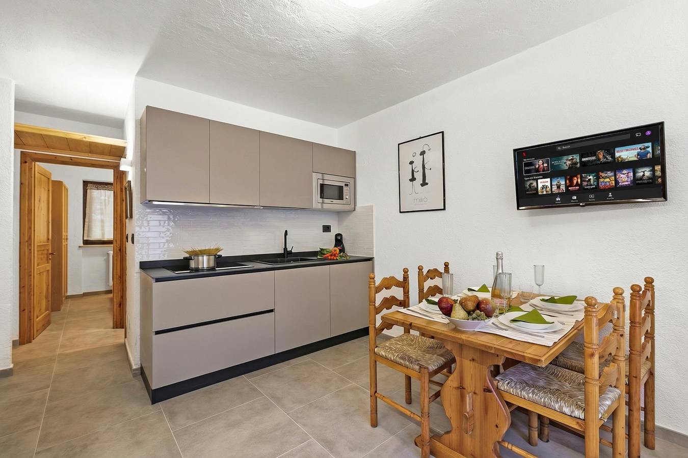 Geheel appartement, Rochebrune 6th in Claviere, Via Lattea