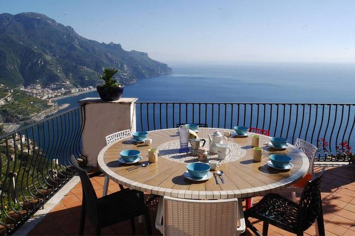 Villa voor 8 personen, met balkon in Ravello