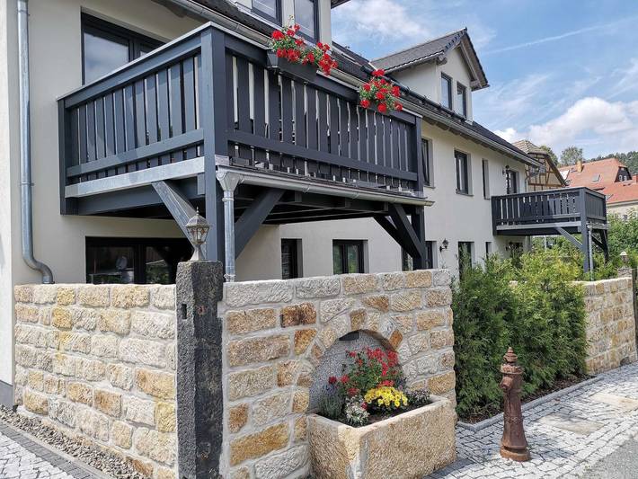 Ferienwohnung für 4 Personen, mit Garten und Sauna, kinderfreundlich in Gohrisch - 3