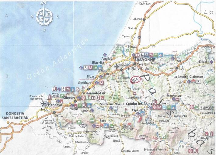 Location de vacances pour 2 personnes, avec jardin ainsi que piscine et vue à Villefranque - 2