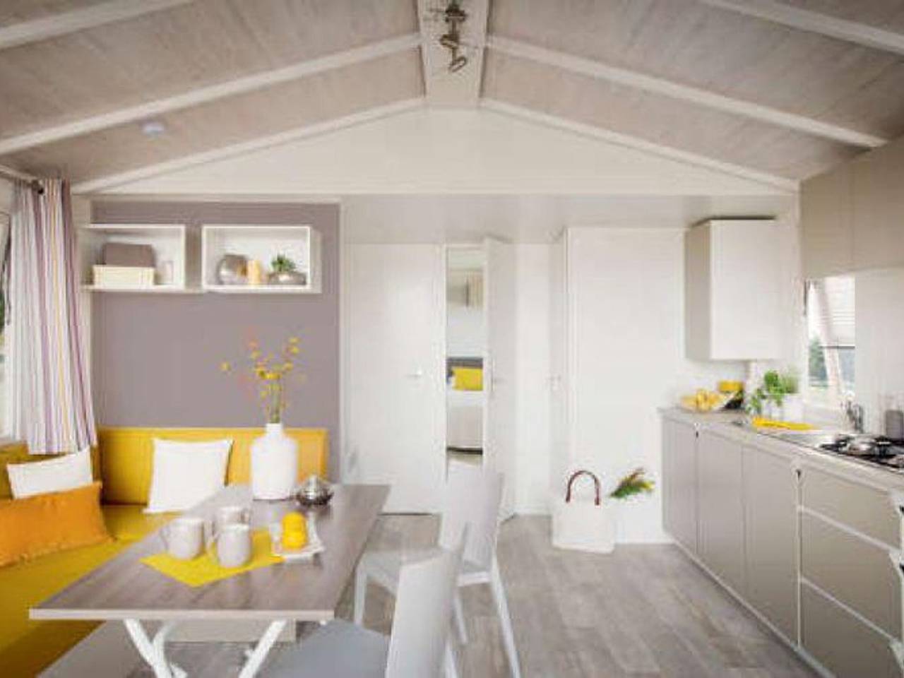 Casa móvil con terraza para 4 personas en Meyrueis in Meyrueis, Cevenas