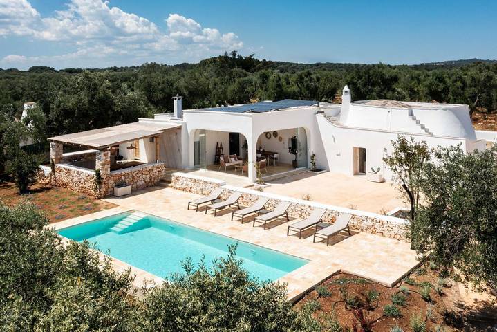 Villa pour 6 personnes, avec piscine et jardin à Ostuni