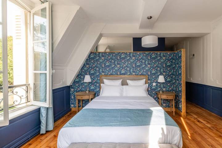 Location de vacances pour 2 personnes, avec vue et jardin ainsi que piscine et terrasse, animaux acceptés à Aulnoy - 4