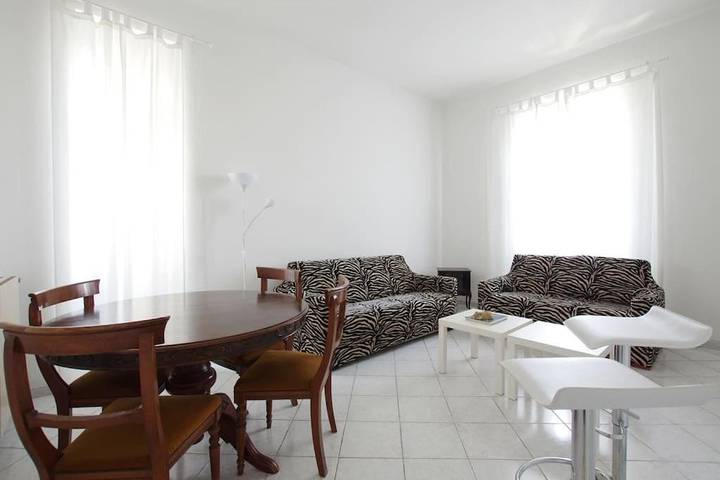 Ferienwohnung für 6 Personen, mit Balkon und Terrasse sowie Ausblick