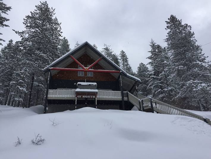 Holiday rental for 6 people, with hot tub and balcony, with pets in Washington