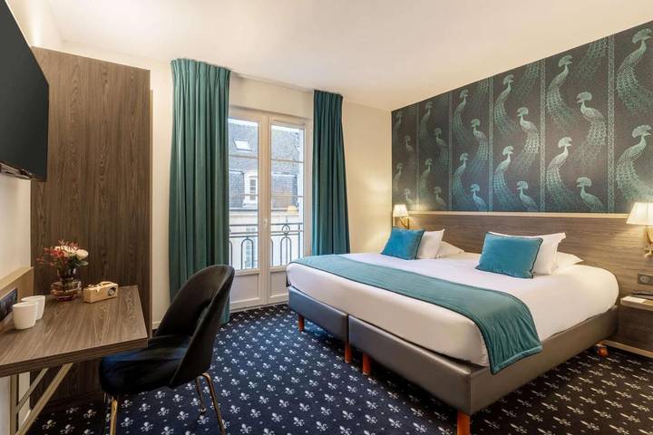 Hôtel pour 5 personnes, avec balcon