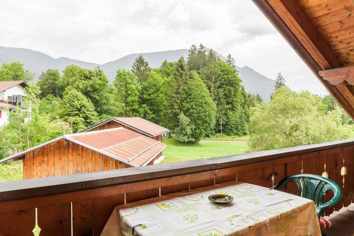 Ferienwohnung für 4 Personen, mit Balkon am Eibsee - 3