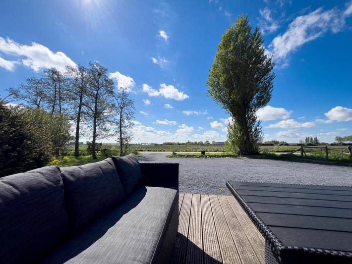 Location de vacances pour 2 personnes, avec jardin ainsi que terrasse et vue à Groede - 4