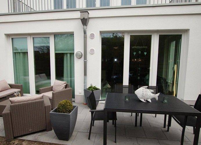 Entire apartment, Strandperle - idyllisch gelegen mit Terrasse und Garten in Wangerooge