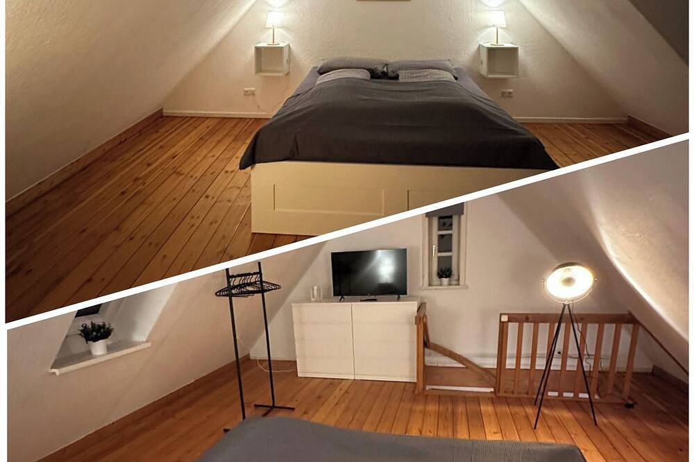 Ganze Wohnung, Gemütliche Maisonettenwohnung mit Dachterrasse in Dannenberg (Elbe) in Dannenberg, Elbtalaue