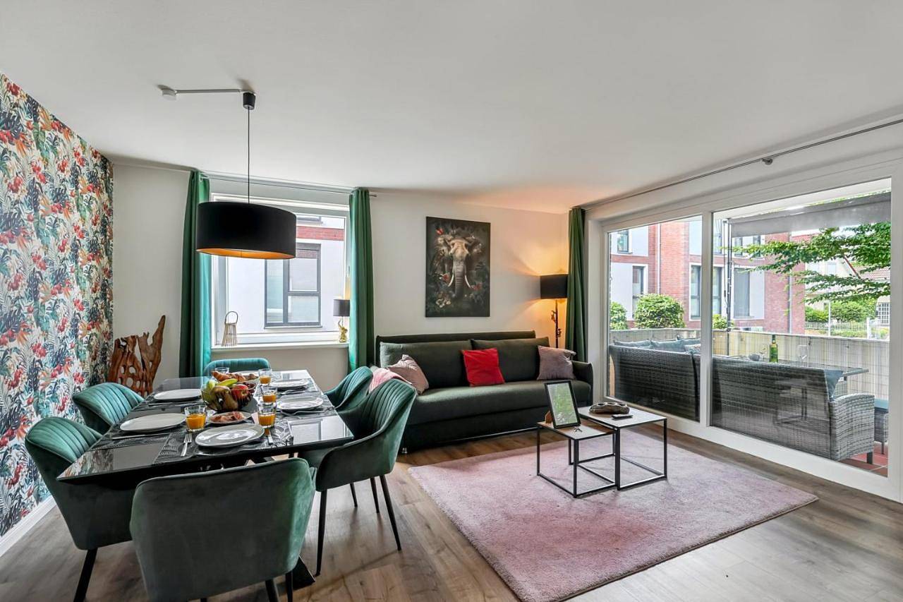 Appartement entier, Archipel - Balkon - nahe Hamburg - Lounge - Smart Tv - Parking in Geesthacht, Arrondissement du duché de Lauenbourg