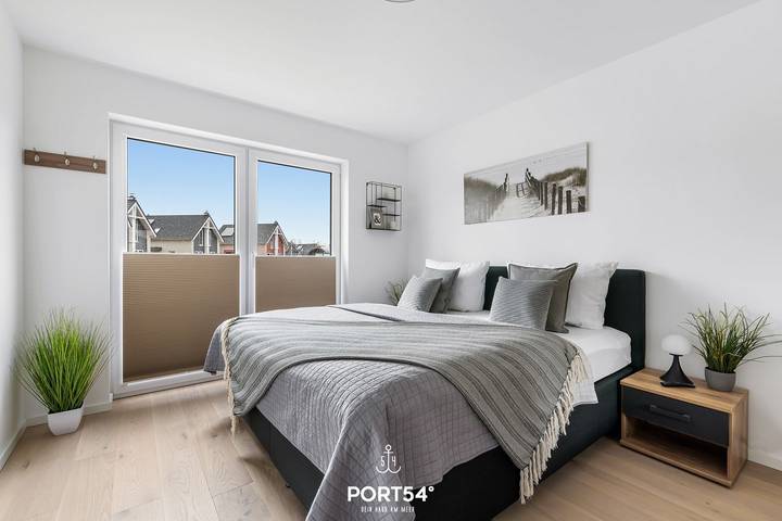 Ganze Wohnung, Ferienwohnung Fine im Nordseeresort- zwei Schlafzimmer, überdachter Terrasse, Parkplatz in Büsum, Kreis Dithmarschen