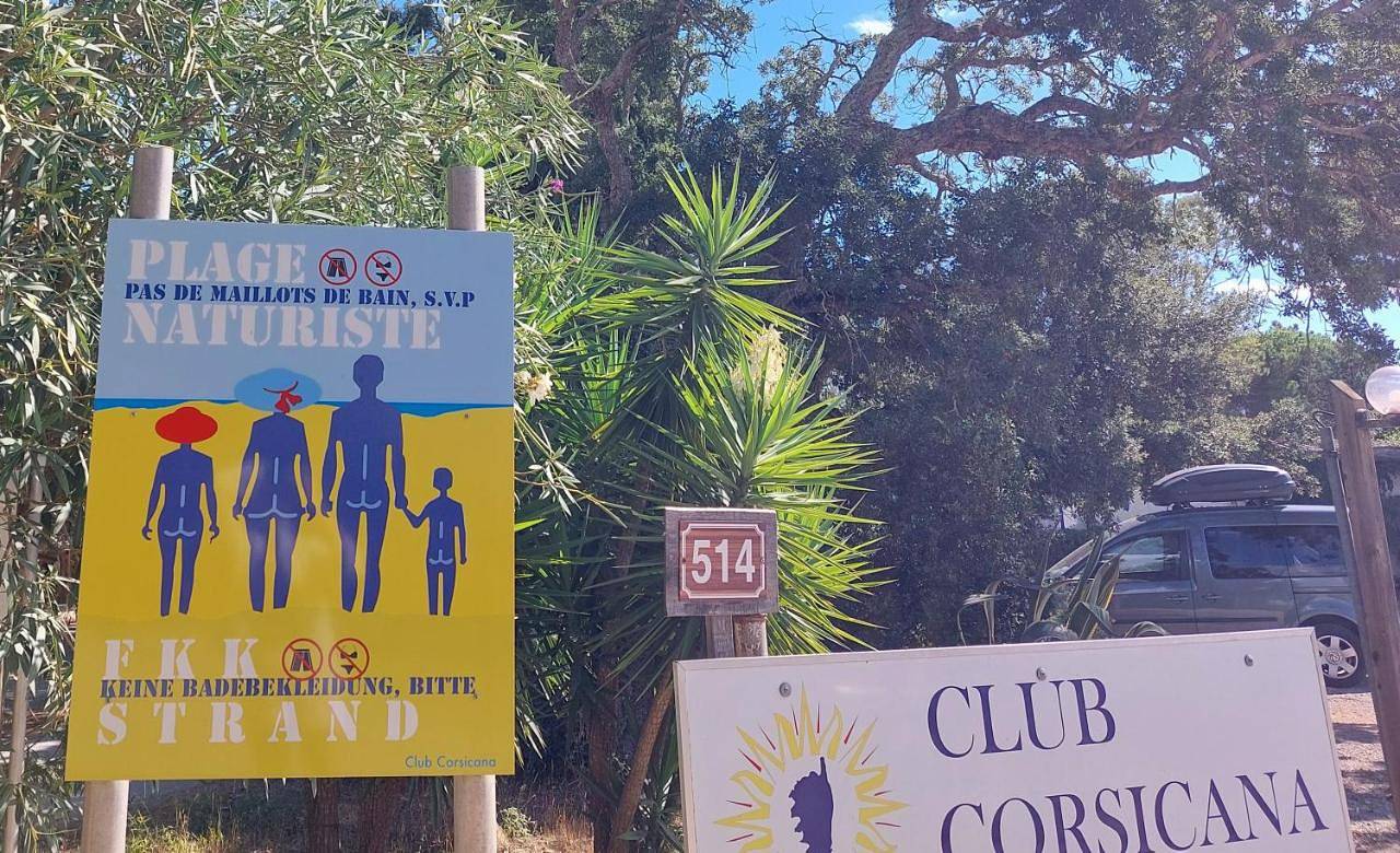 Fkk-Feriendorf Village naturiste Club Corsicana in Linguizzetta, Corte und Umgebung